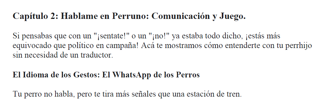 "El arte de entender a tu perro"