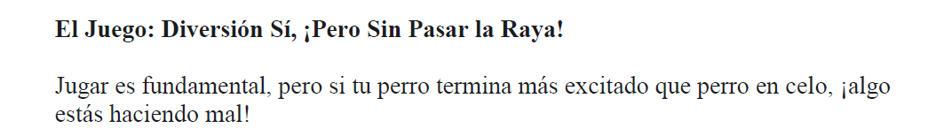 "El arte de entender a tu perro"